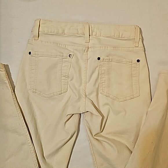 Alice +olivia cream jeans size 28 - Picture 3 of 11